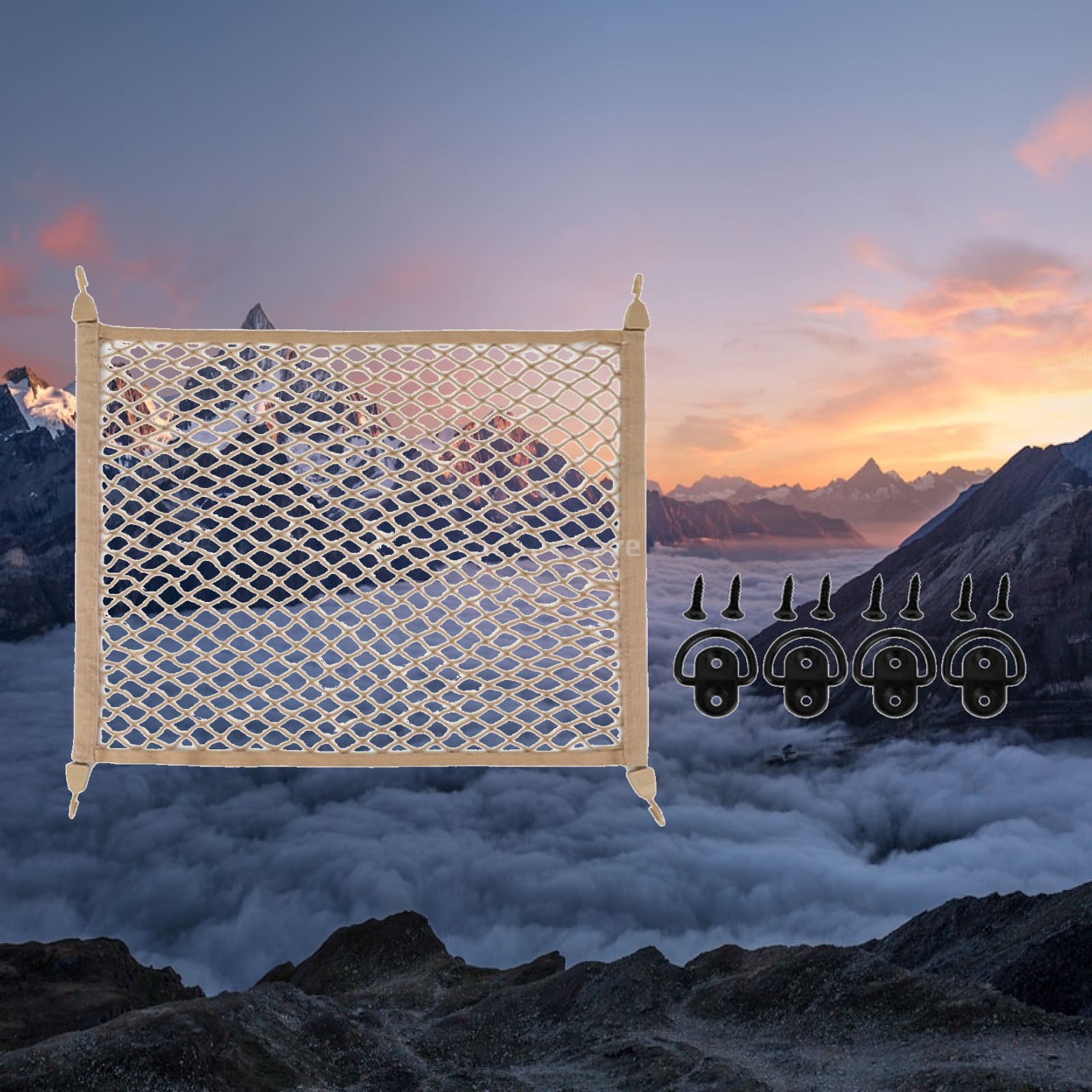Car Cargo Net Trunk - Elastic Mesh Cargo Net Stretchable Car