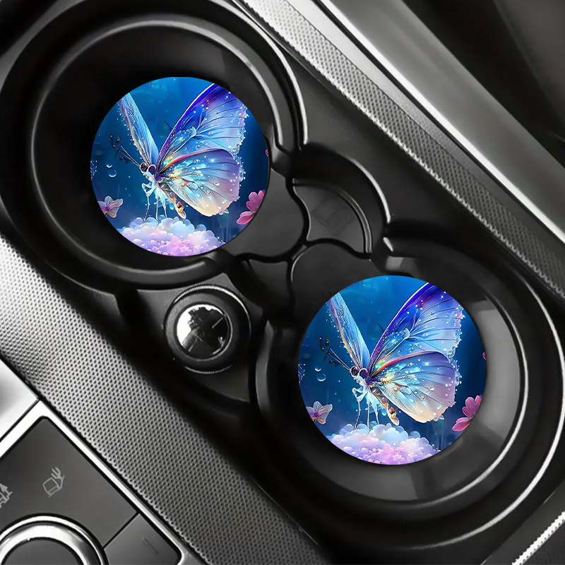 2pcs Beautiful Butterfly Car C - огляд і ціна Car Accessories Unique