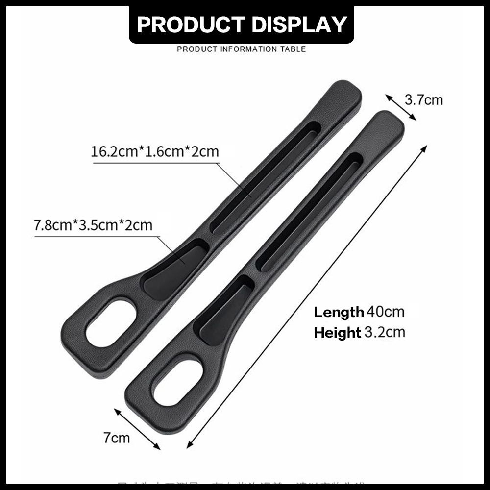 2PCS Car Seat Gap Filler Betwe - огляд і ціна D.A.D Car Accessories