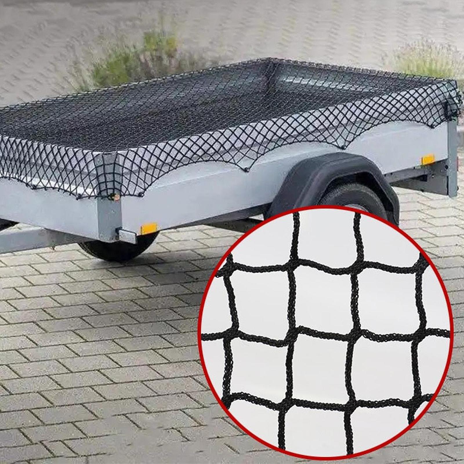 Black Mesh Trailer Cargo Net M - огляд і ціна Car Cargo Net Trunk
