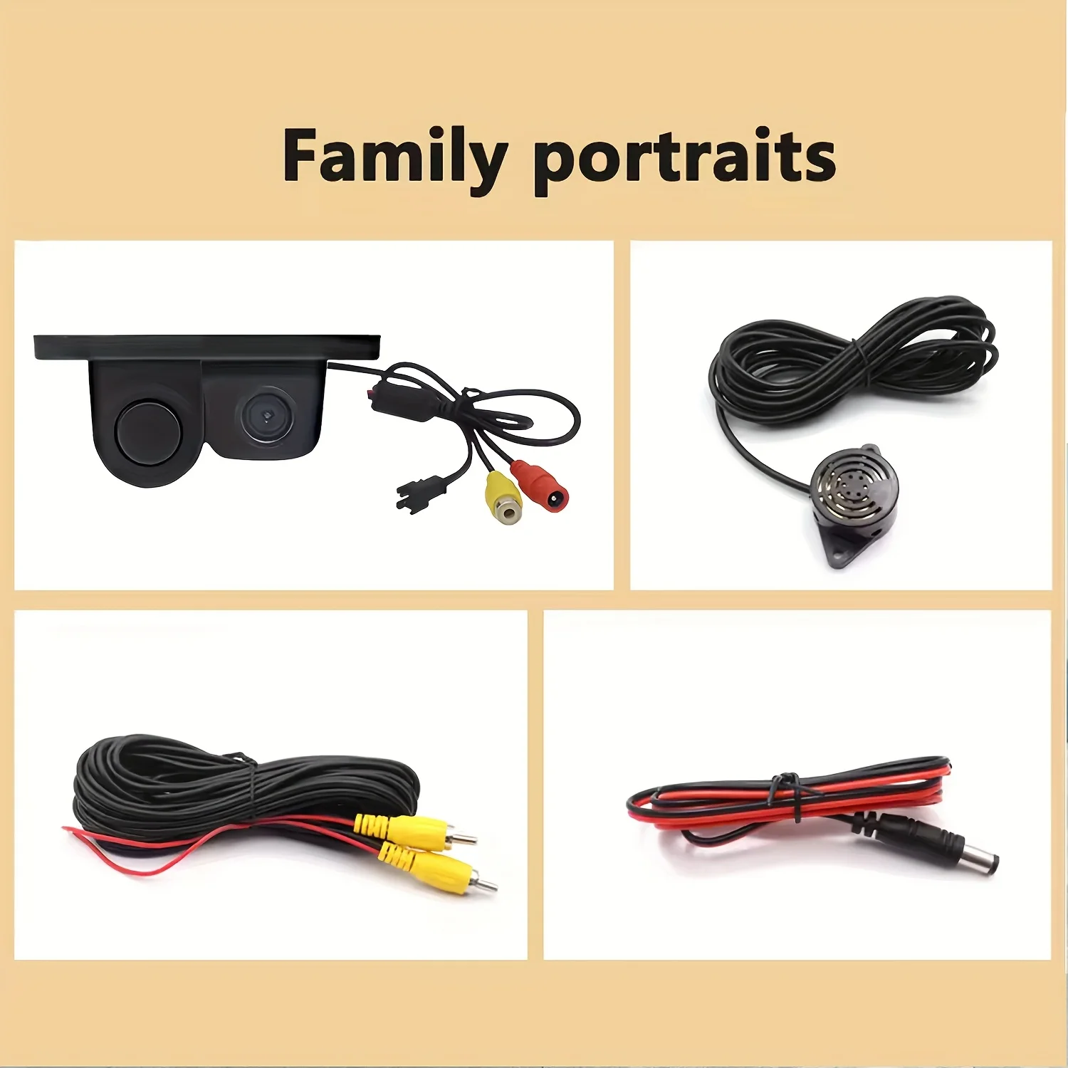 2-in-1 HD Backup Camera & Buzz - огляд і ціна Car Accessories Sound System