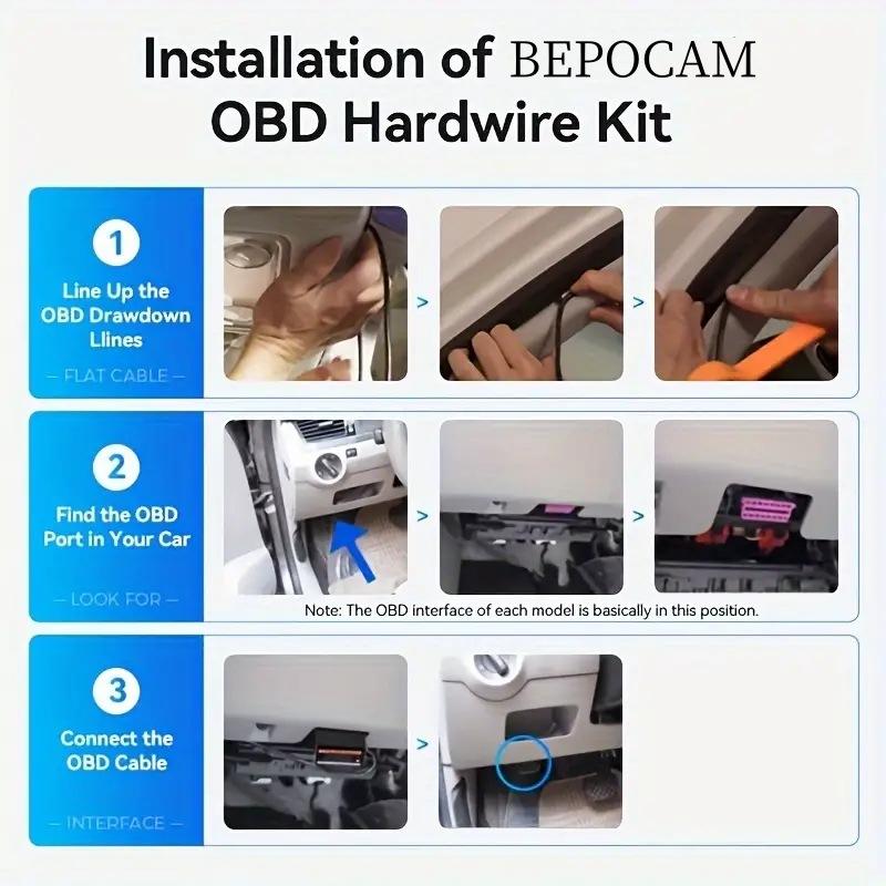 OBD Hardwire Power Kit for Das - огляд і ціна Car Dash Cam