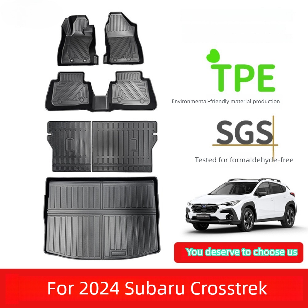 For 2024 Subaru Crosstrek (LHD - огляд і ціна Car Floor Mat Rubber