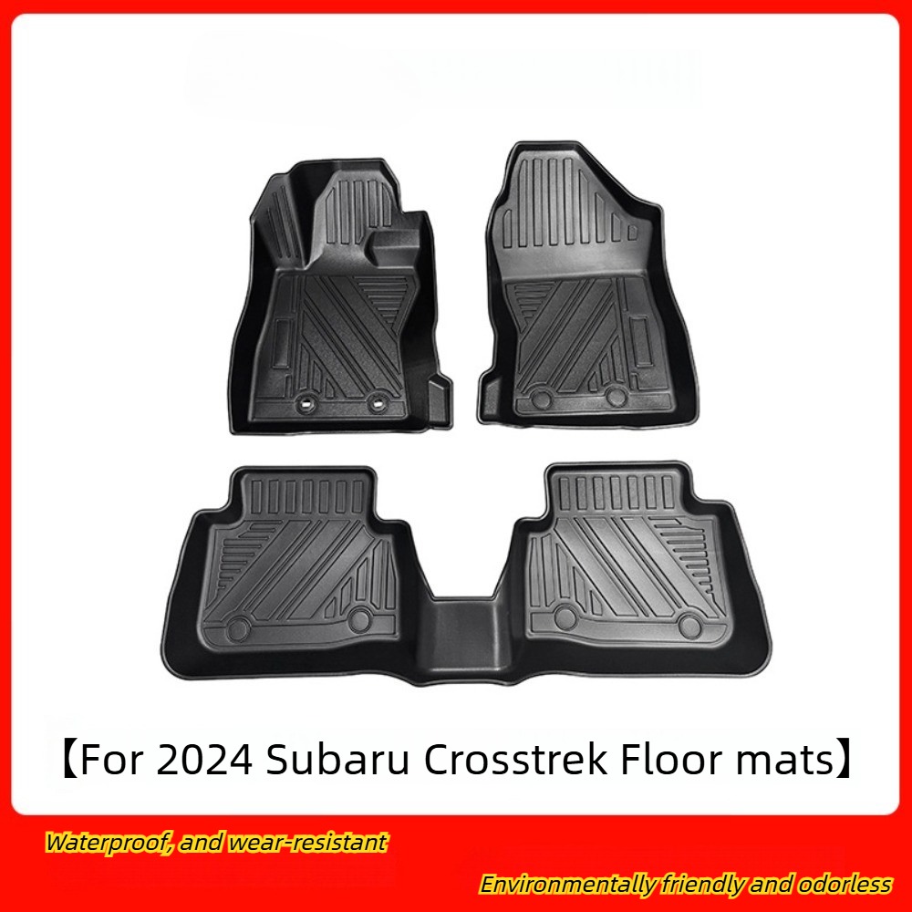 For 2024 Subaru Crosstrek (LHD - огляд і ціна Car Floor Mat Rubber