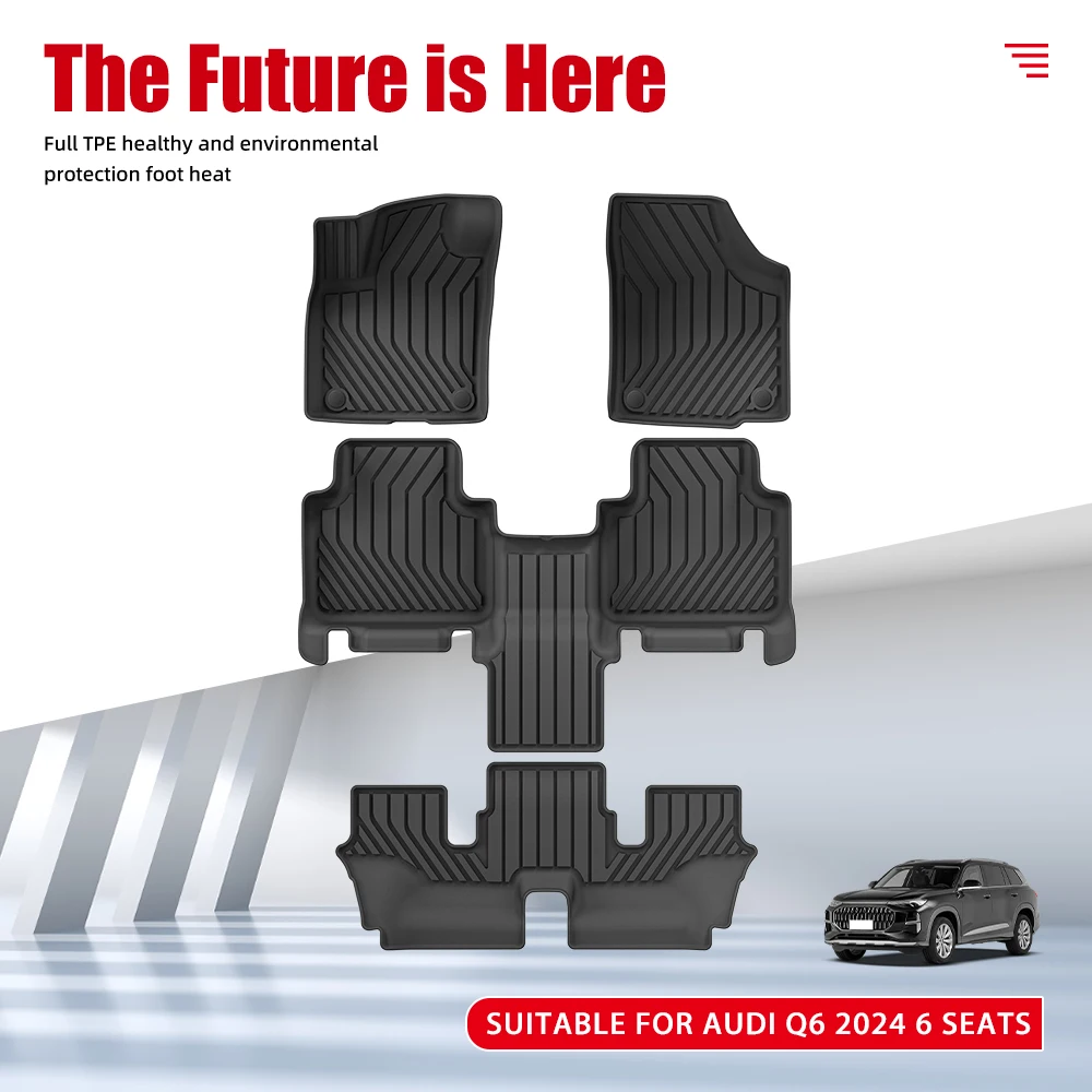 TPE 3D Car Floor Mat for Audi  - огляд і ціна Car Floor Mat Rubber