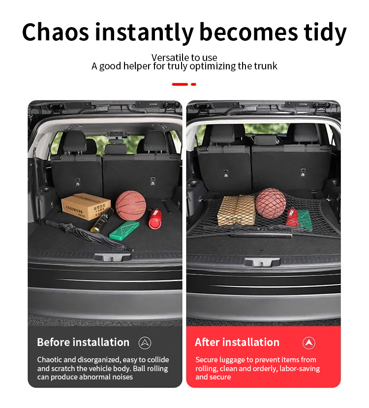For Toyota Highlander Kluger X - огляд і ціна Car Cargo Net Trunk