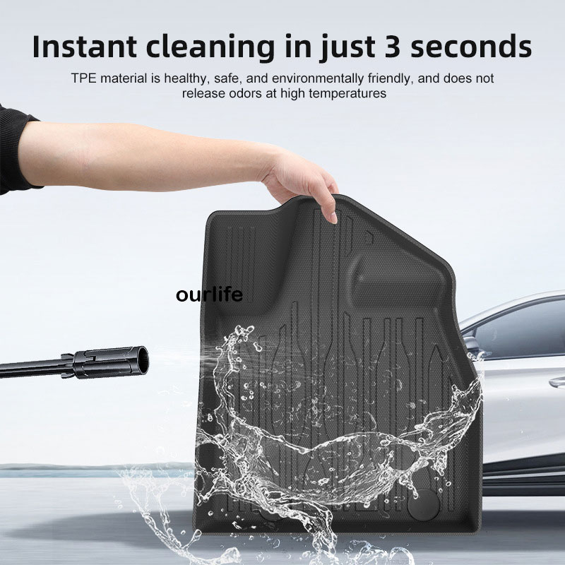 Right Drive for BYD Seal 6 202 - огляд і ціна Car Floor Mat Rubber