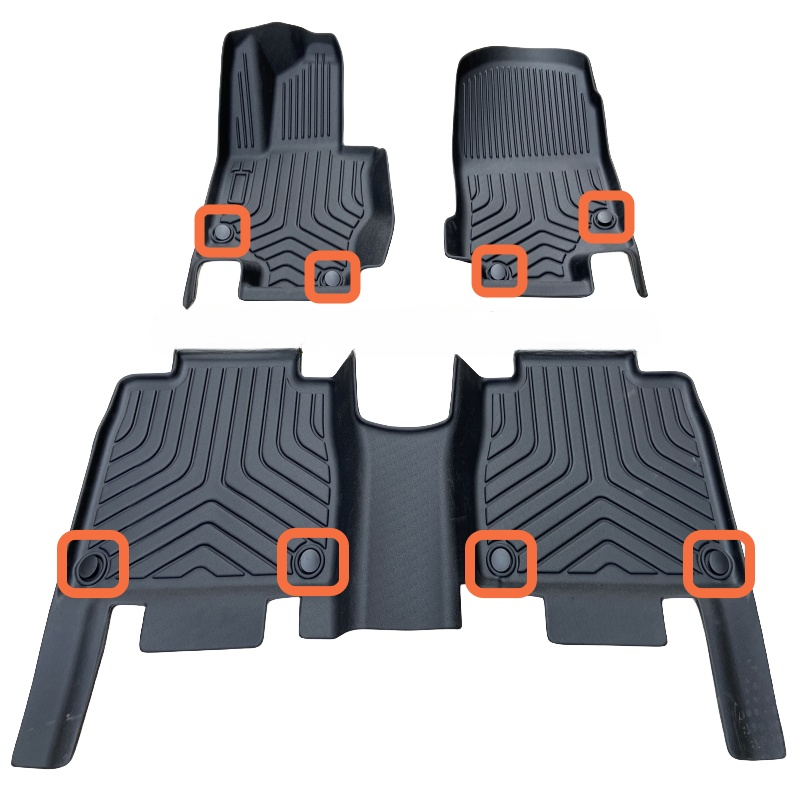 Custom Car Floor Mat for Merce - огляд і ціна Car Floor Mat Rubber