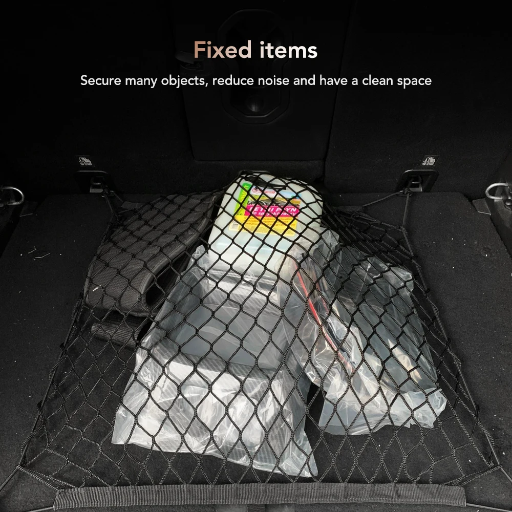 Nylon Car Rear Cargo Net - Tru - огляд і ціна Car Cargo Net Trunk