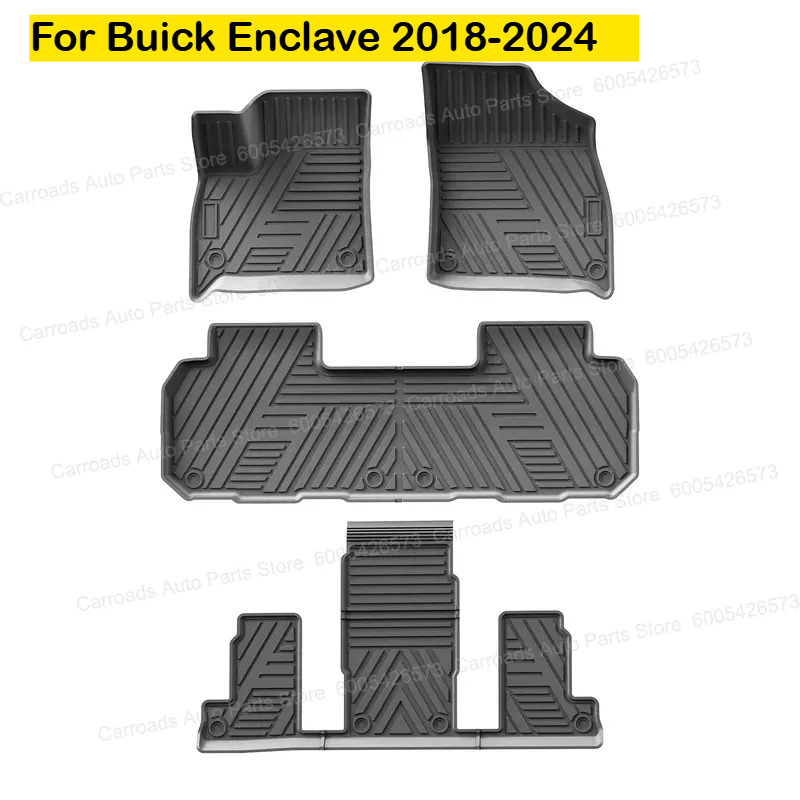 (LHD)For Buick Enclave 2018-20 - огляд і ціна Car Floor Mat Rubber