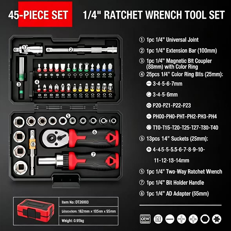 45PCS Motorcycle Repair Tool S - огляд і ціна Car Accessories Xuv 700