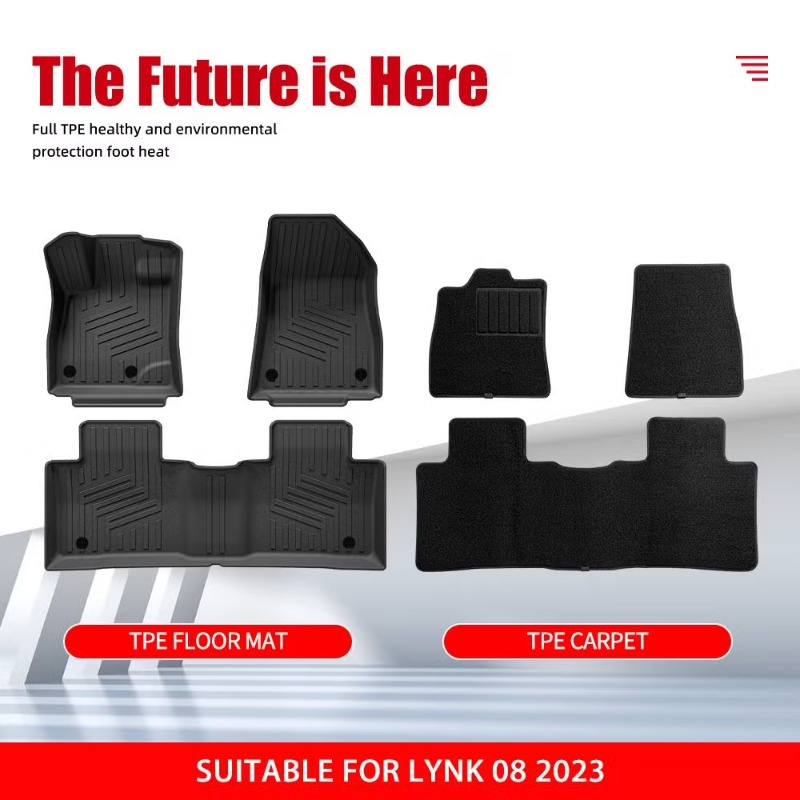 Rear Trunk Mat for Lynk 08 202 - огляд і ціна Car Floor Mat Rubber