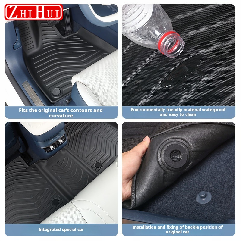 For Zeekr 007 GT 2025 2026 Car - огляд і ціна Car Floor Mat Rubber