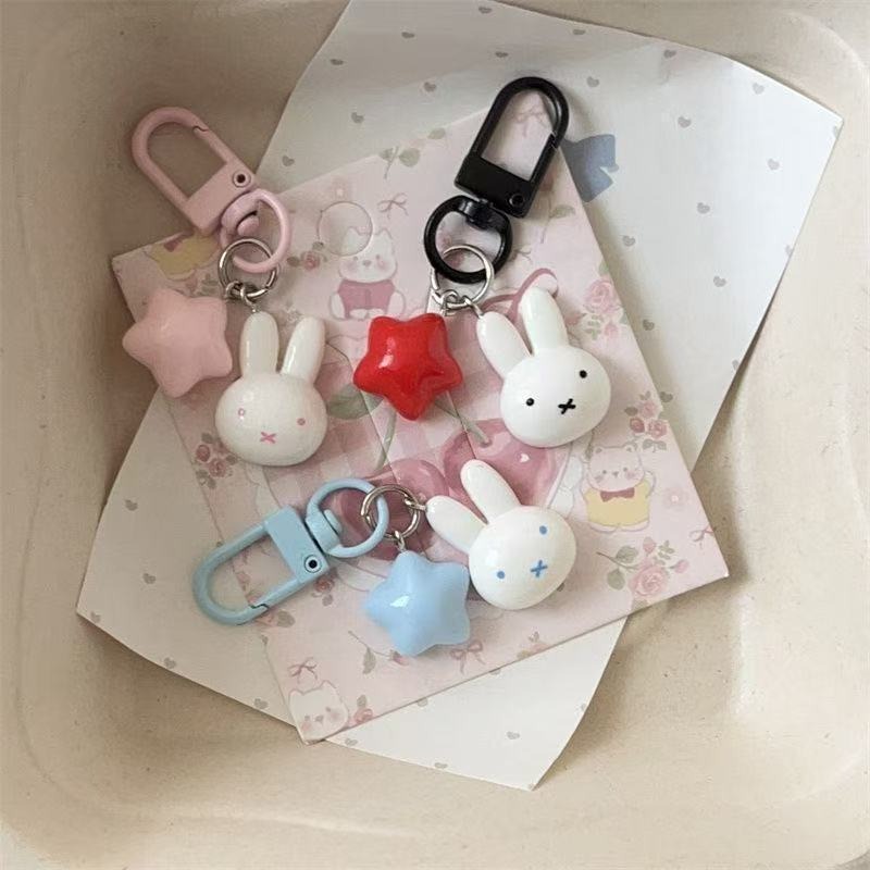 Kawaii Miffy Keychain Cute Rab - огляд і ціна Car Accessories Unique
