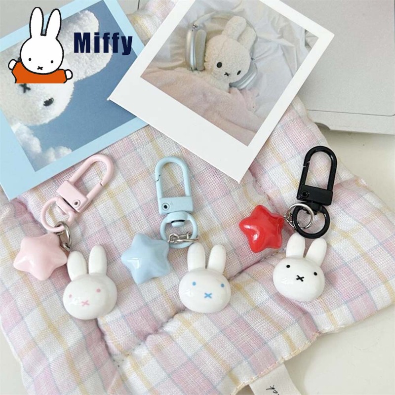 Kawaii Miffy Keychain Cute Rab - огляд і ціна Car Accessories Unique