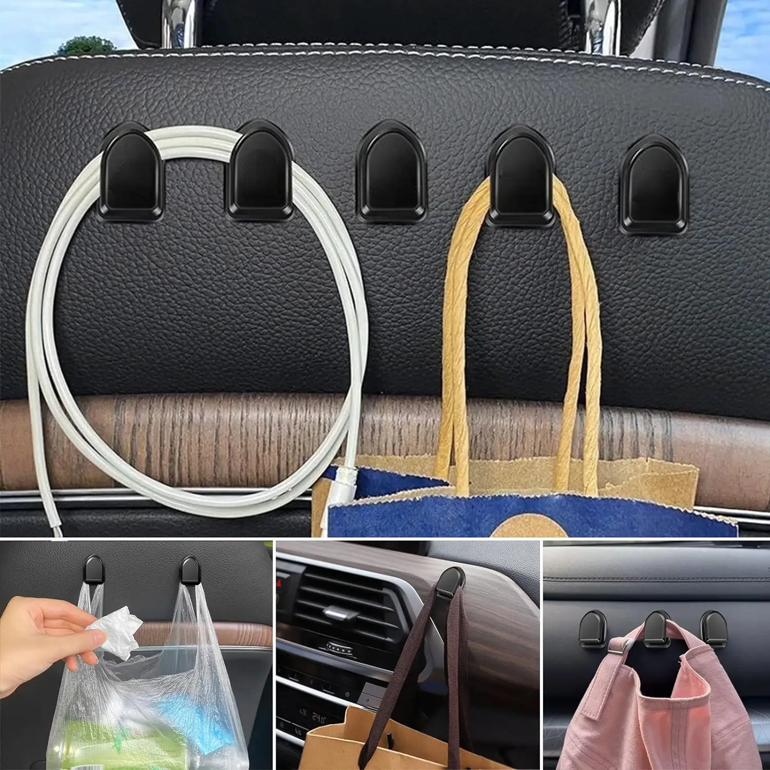 Mini Car Hooks Interior Storag - огляд і ціна Car Accessories Company