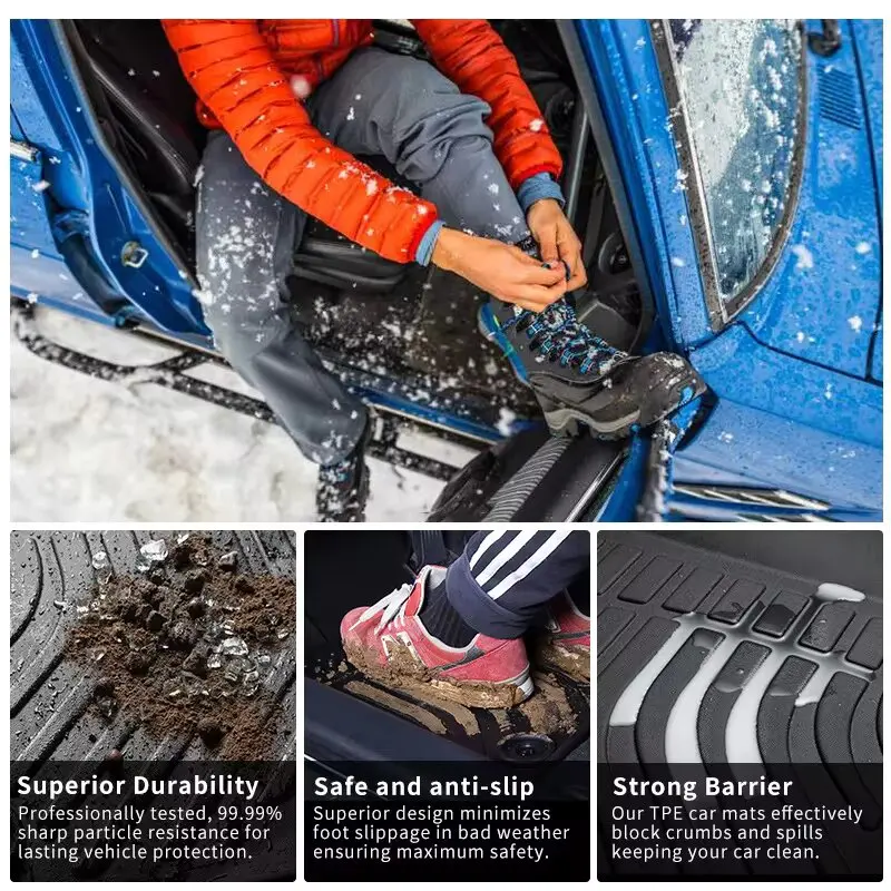 Custom TPE Car Floor Mats for  - огляд і ціна Car Floor Mat Rubber